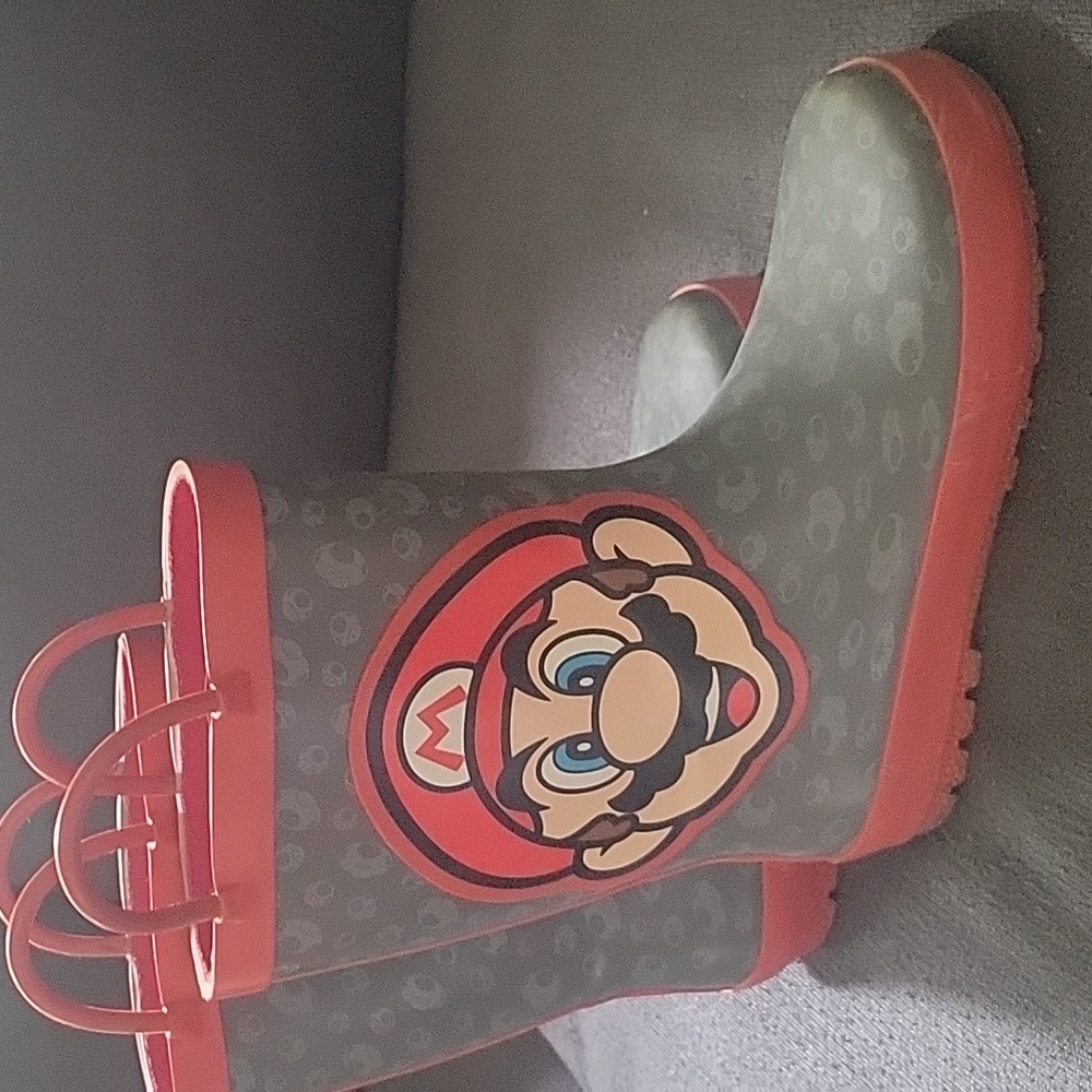 Boys Mario Rain boots